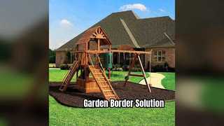 Rubber Landscape Edging Garden Border Protection