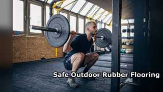 Outdoor Rubber Mats Non Slip Safe Playgrounds