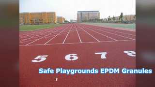 EPDM Rubber Playground Granules Safe Durable